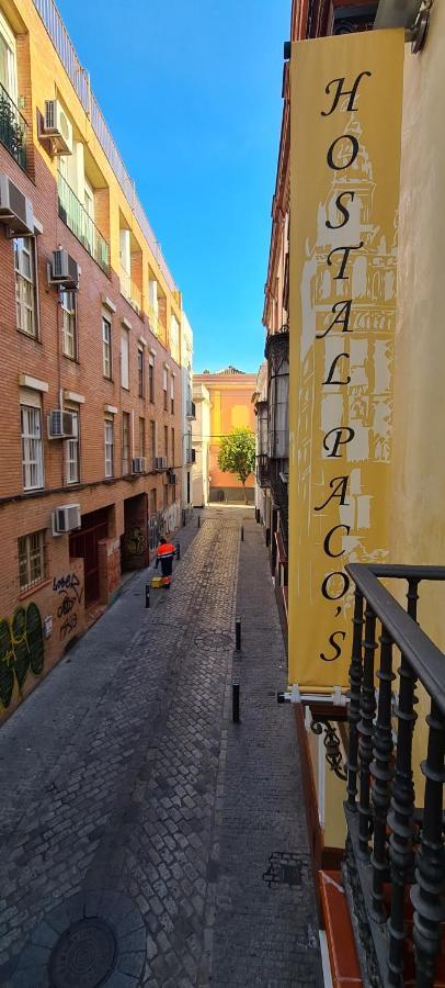 Hostal Paco´s Sevilla Exterior foto A street in Madrid, Spain